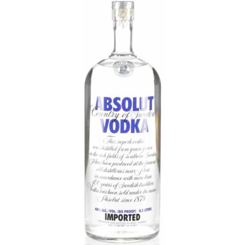 Absolut 40 Vodka 40% 4.50