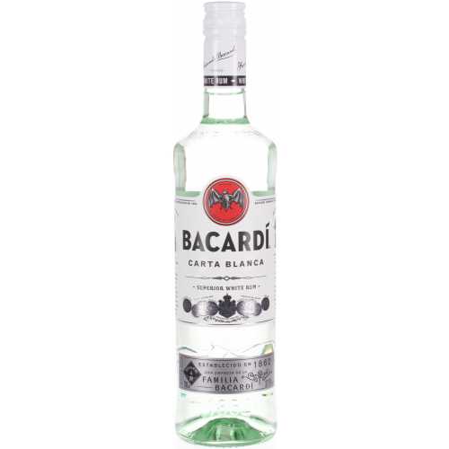 Bacardi Carta Blanca 37.5% 0.70