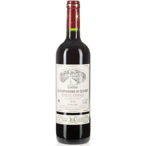 Chateau Commanderie de Queyret Bordeaux Superieur 0.75