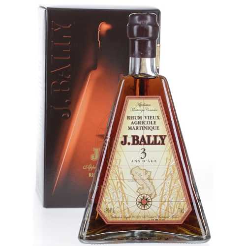 J. Bally Rhum Vieux Agricole 3 Ans d'Âge 45% 0.70
