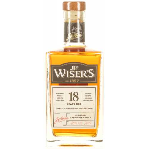 JP Wiser's 18 Years 40% 0.70