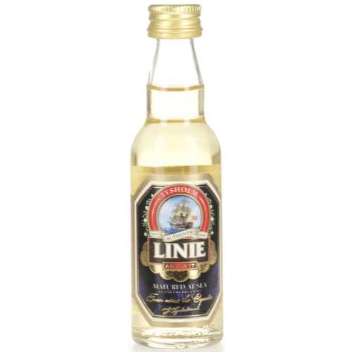 Linie Aquavit aus Norwegen 41,5% 0.05