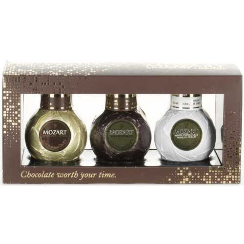 Mozart-Likör 3er Geschenkpackung 17% 3x0,05