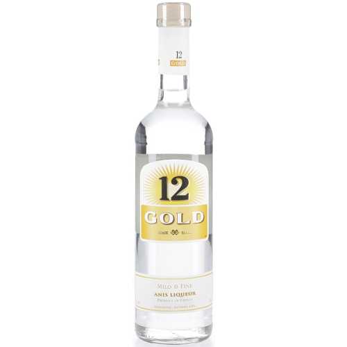 Ouzo 12 Gold Anislikör 36% 0.70