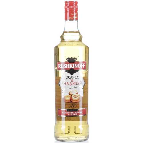 Rushkinoff Vodka & Caramelo 18% 1.00