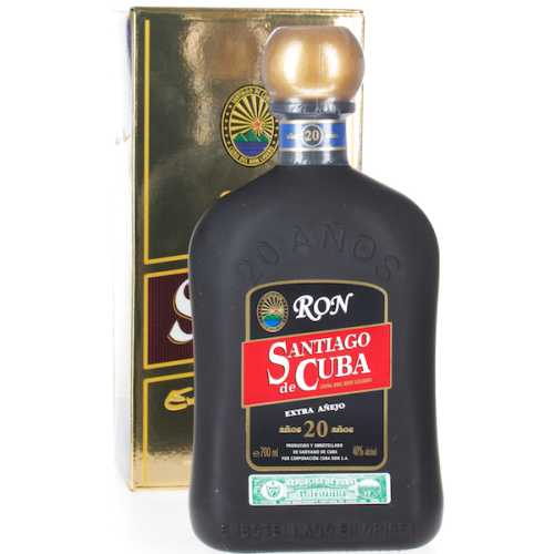Santiago de Cuba Extra Anejo 20 Anos 40% 0.70