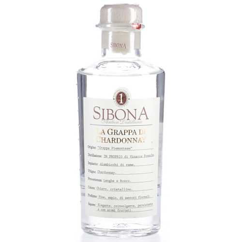 Sibona Chardonnay Grappa 40% 0.50