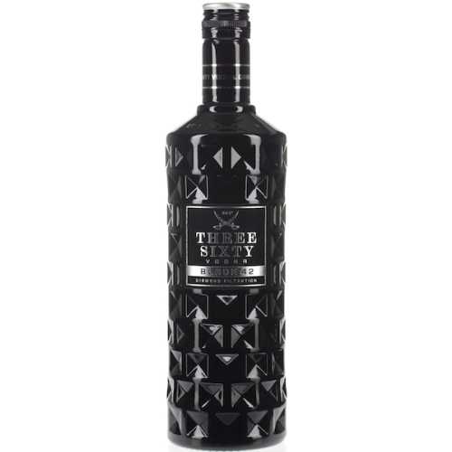 Three Sixty Black 42 Vodka 42% 0.70