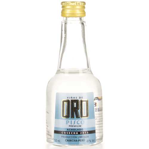 Vinas de Oro Pisco Premium Acholado 41% 0.05