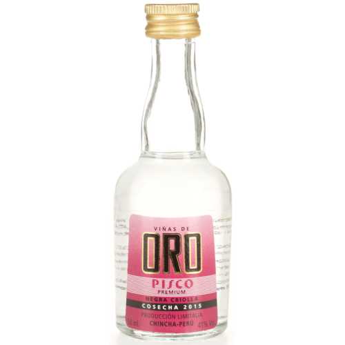 Vinas de Oro Pisco Premium Negra Criolla 41% 0.05