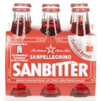 Sanbitter ohne Alkohol 6x9,8cl